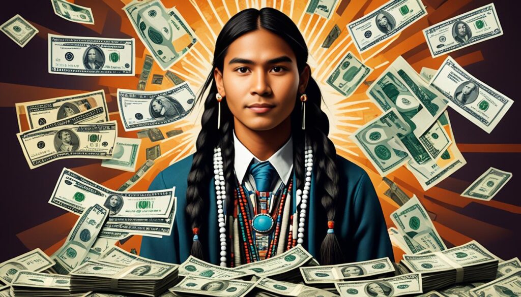 financial assistance for native american young adults