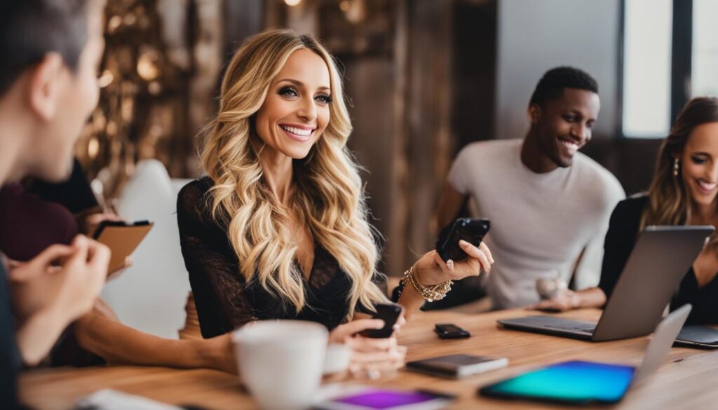 Gabrielle Bernstein on social media