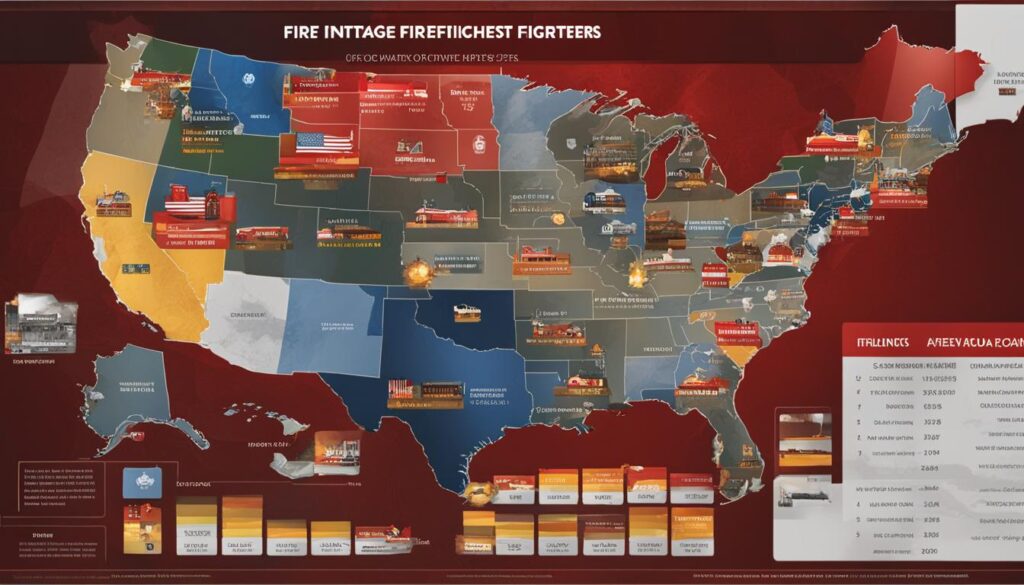 highest paying states for firefighters