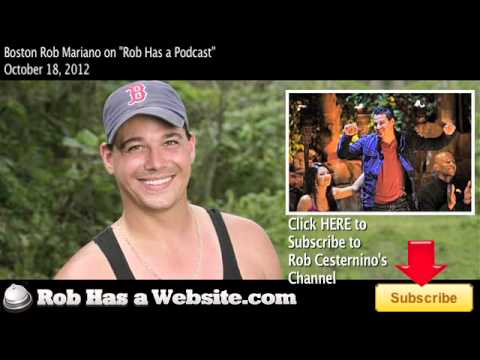 Boston Rob Mariano Survivor Interview on Rob Has a Podcast