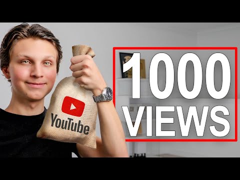 How Much YouTube Pays You For 1,000 Views In 2024