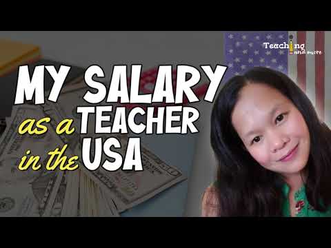 ? ? ?My Salary as a Teacher in the US ? ? ?