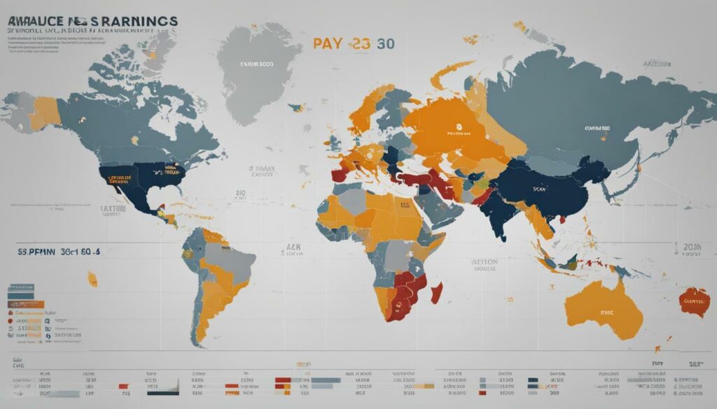 International astronaut salary comparison