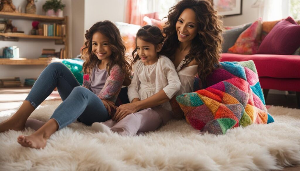 Mayte Garcia with her daughter Gia