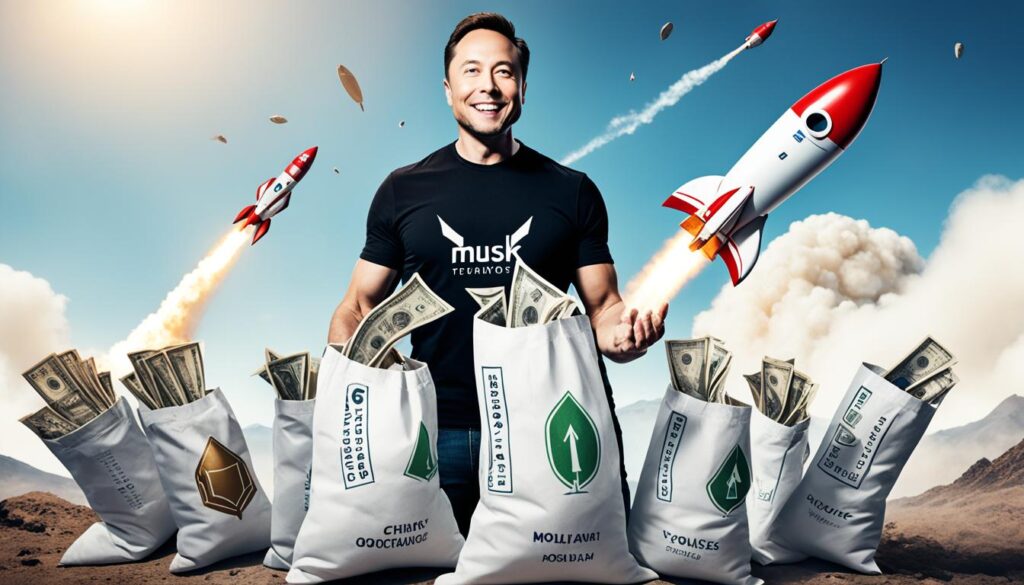 musk's philanthropic efforts