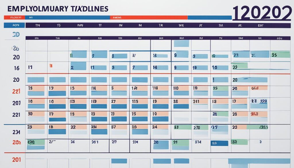 payroll withholding deadlines