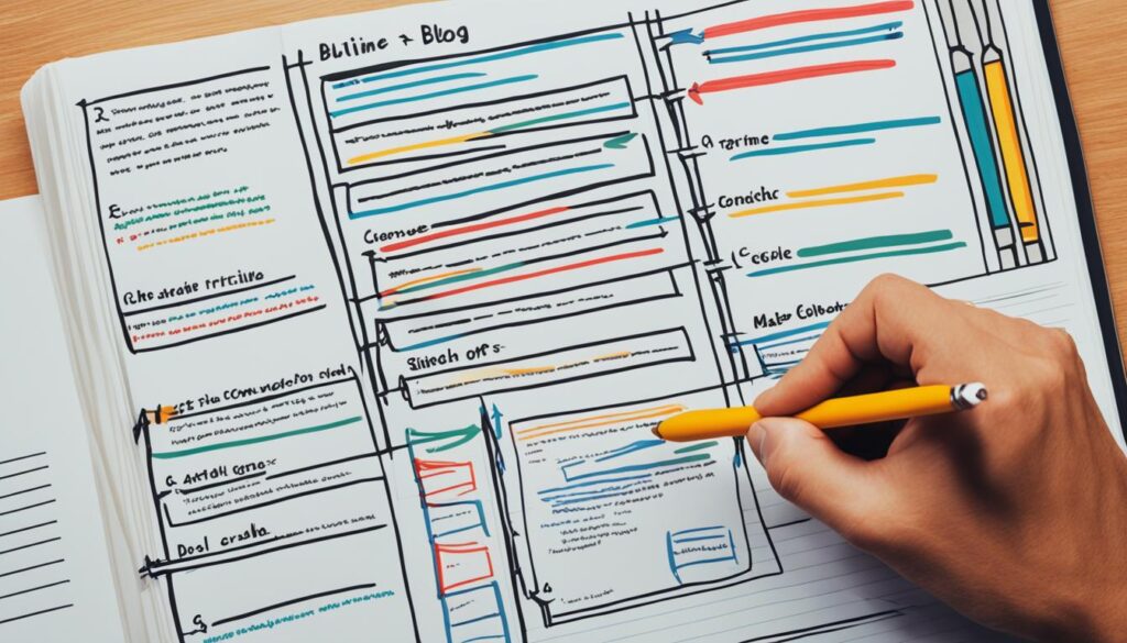 structuring blog articles