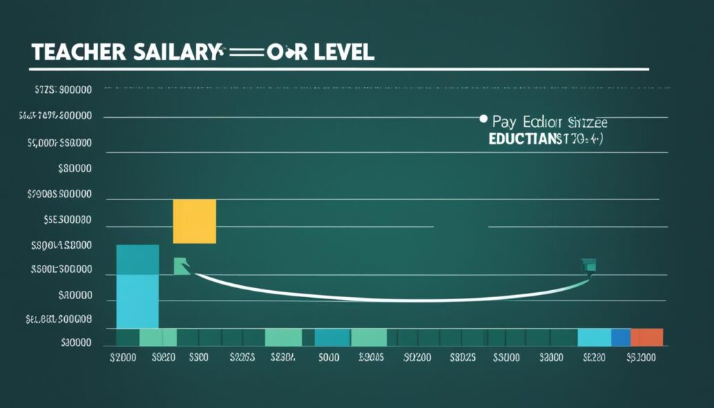 teacher salary by education level