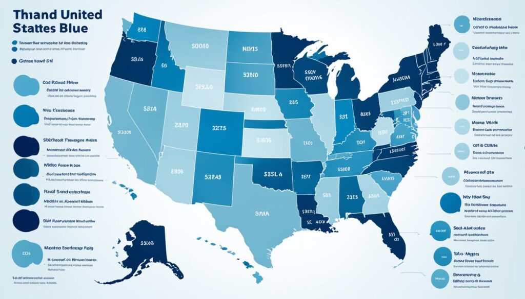 therapist salaries by geographic location