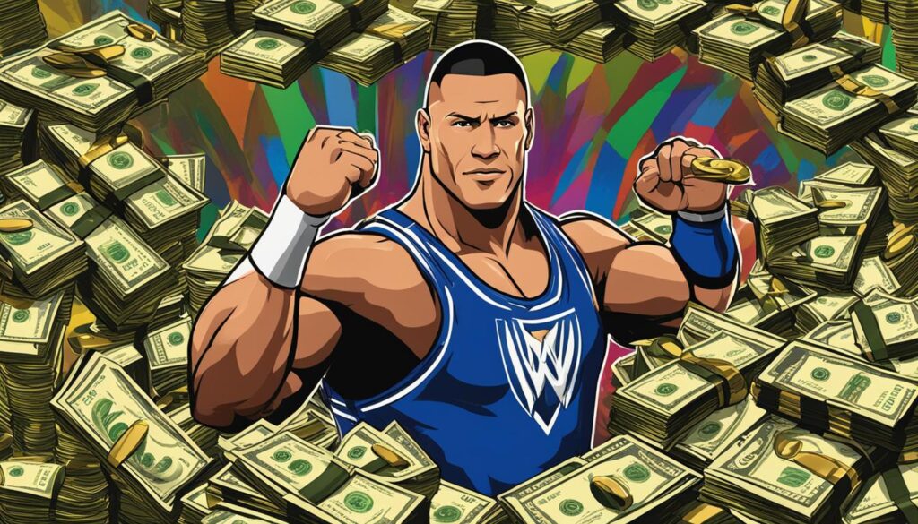 WWE wrestlers' salaries image