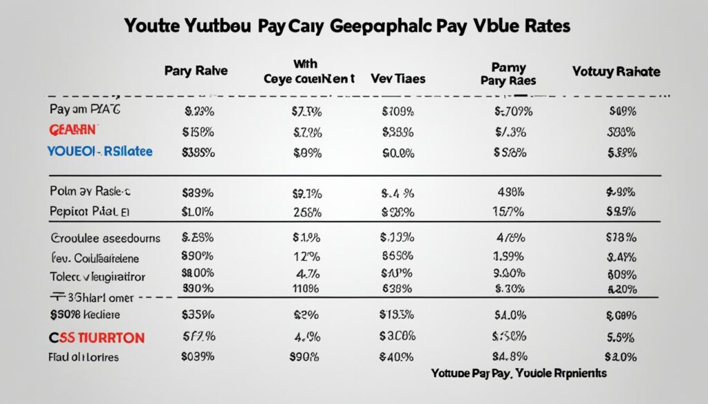 youtube pay per view rates